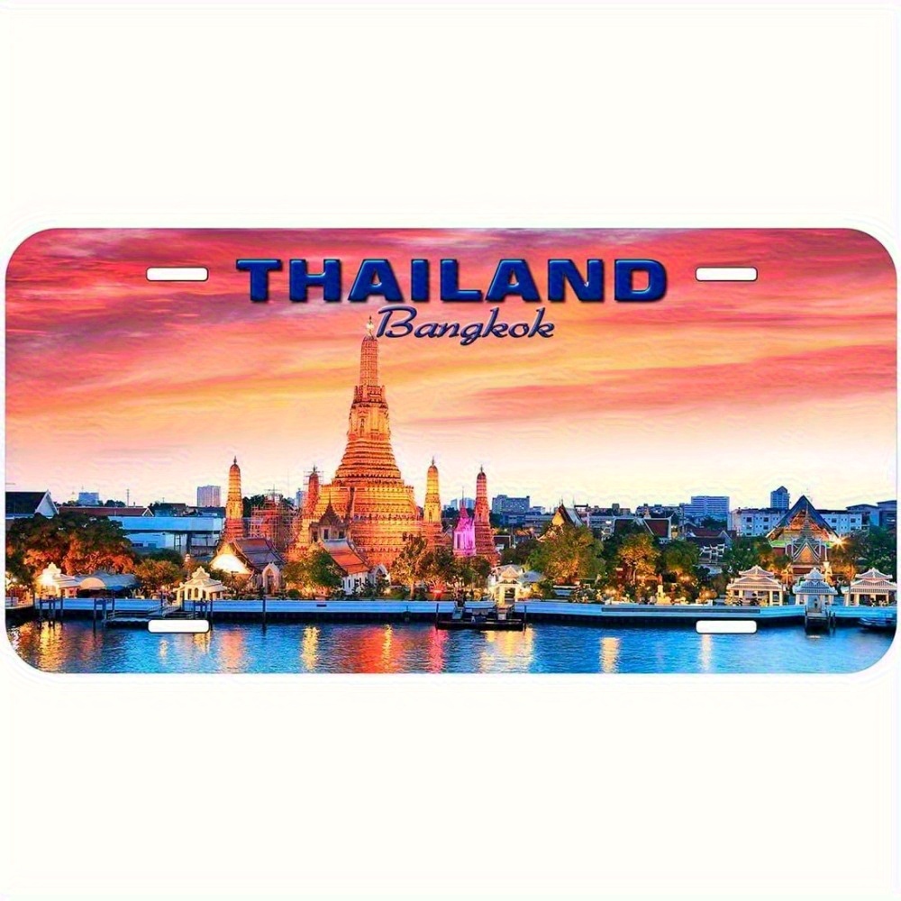 Car Accessories Bangkok - [JIT] Placa de licença Bangkok Tailândia