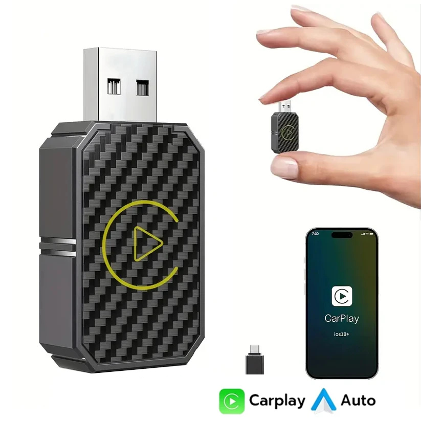Car Accessories Usa - Adaptador Smart Dongle Wireless CarPlay para