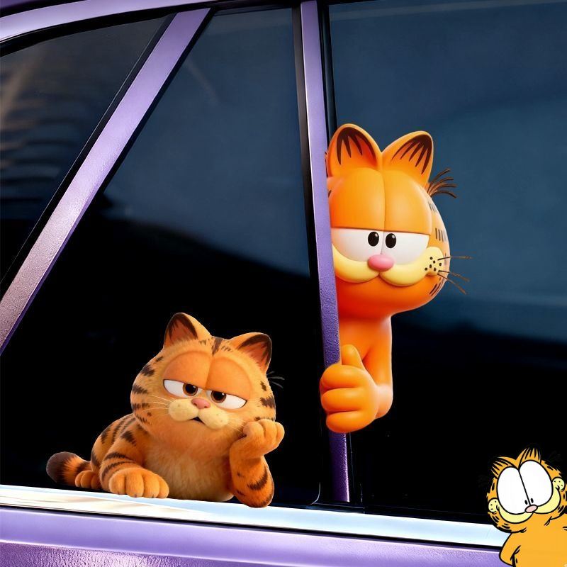 Car Accessories To Buy - Adesivos de Carro Garfield Anime: Engraçados,