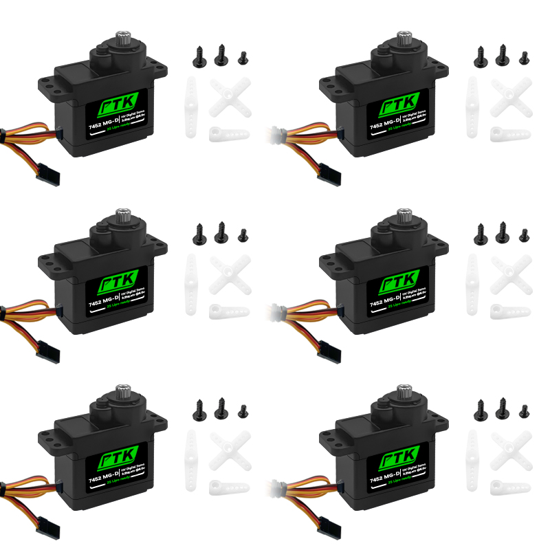 D.A.D Car Accessories - Servo Digital PTK 7452 MG-D 9g