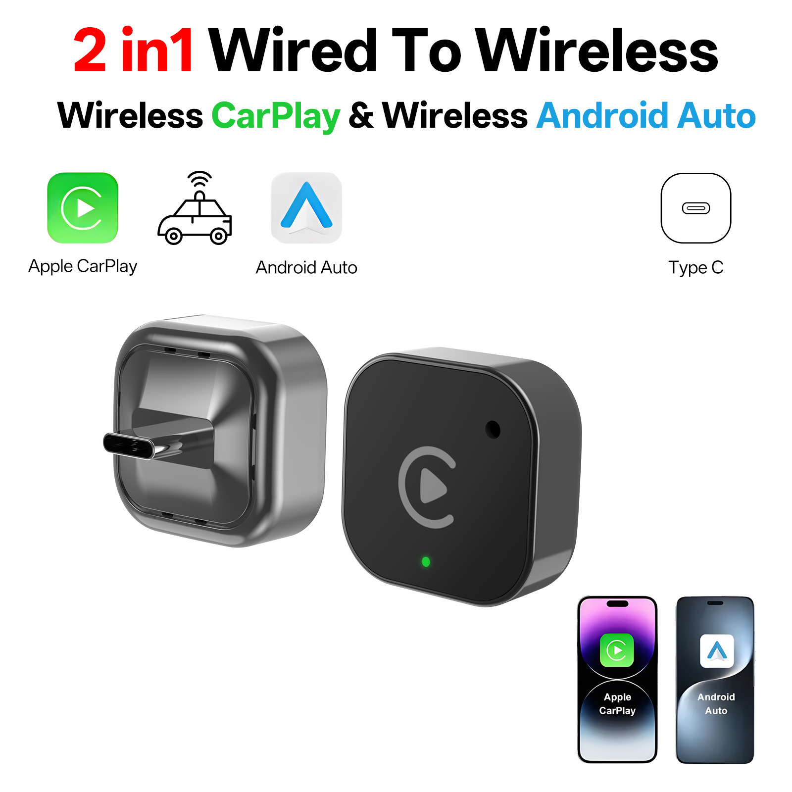 Car Accessories Youtube - Adaptador Wireless CarPlay 2026, CarPlay &