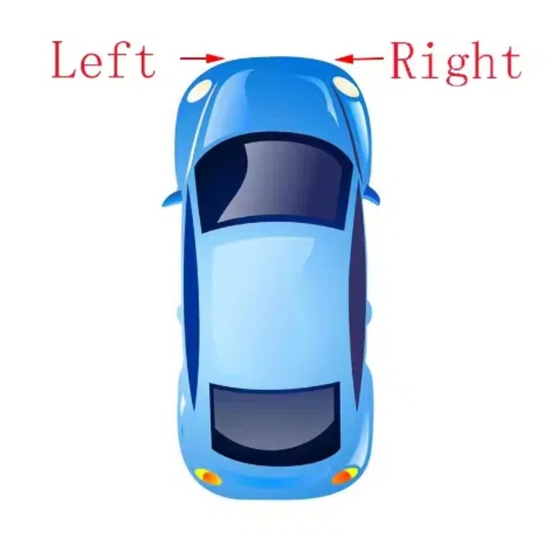 Farol de carro com LED, placa  - Car Accessories Youtube avaliação e preço