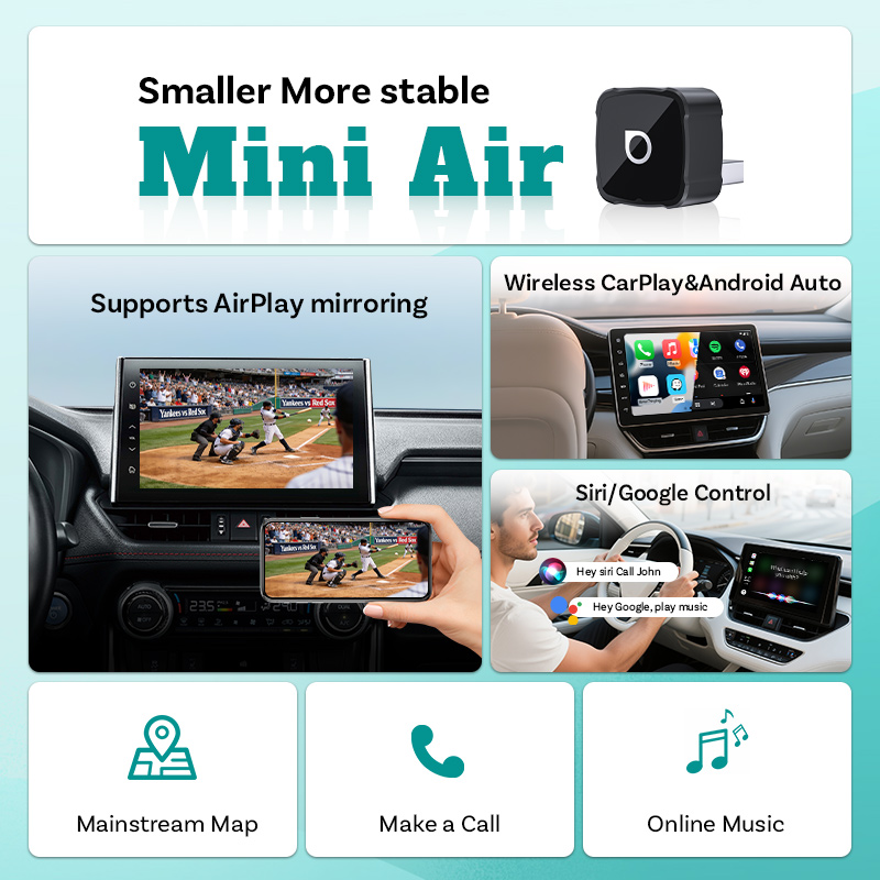 Adaptador Ottocast Mini Air Wi - Car Accessories Youtube avaliação e preço