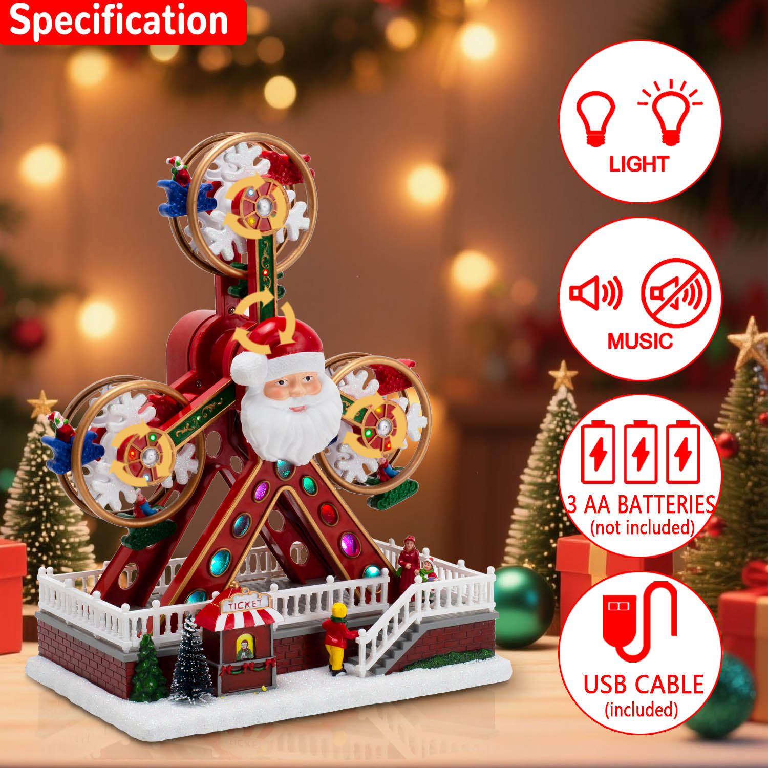 Decoração de roda gigante de N - Car Accessories Walmart avaliação e preço
