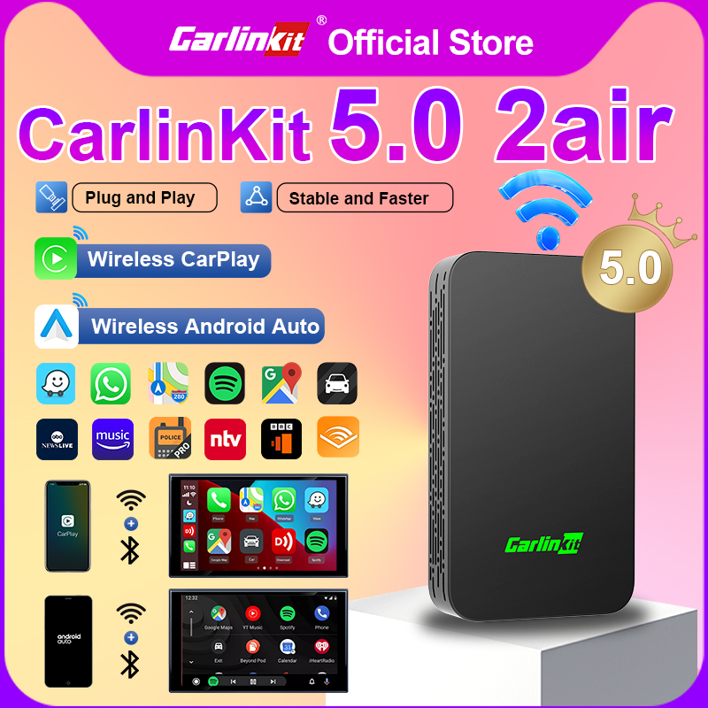 CarlinKit 5.0 Adaptador de Car - Car Accessories Usa avaliação e preço