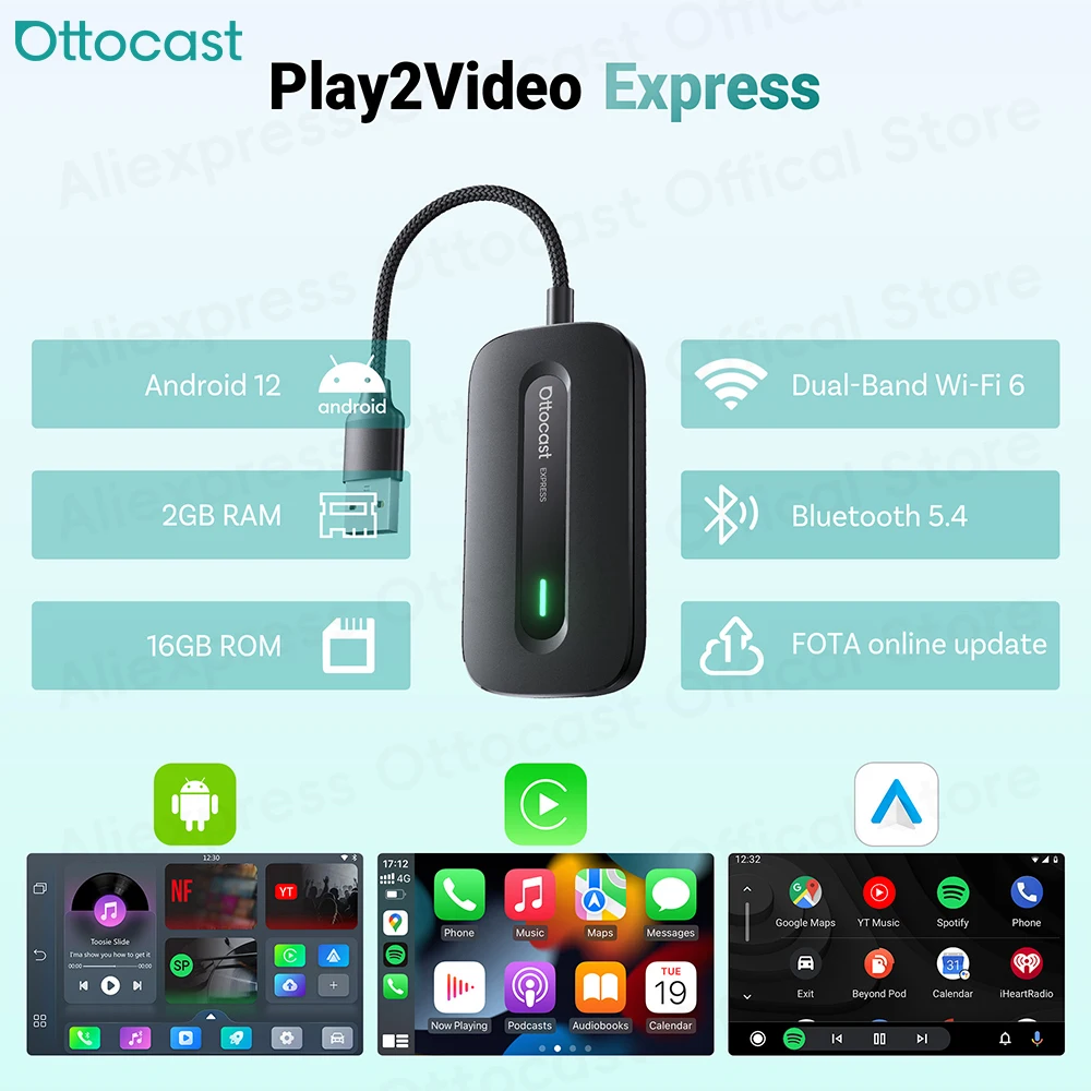 Otocast play2video express sem - Car Accessories Youtube avaliação e preço