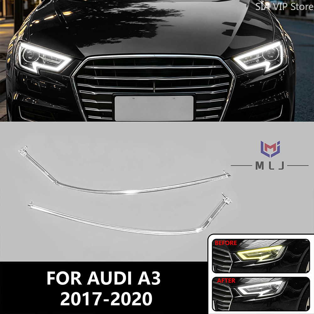 Tubo Angel Eyes para Audi A3 2 - Car Accessories Youtube avaliação e preço